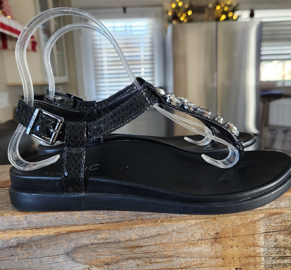 Vionic Palm Boca Rhinstone Sandals Size 6